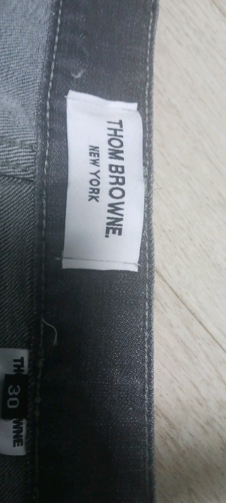 틈 브 라 운 데님 청바지--4