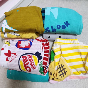 아기 유아 7부 상하복 외출복 실내복 일괄