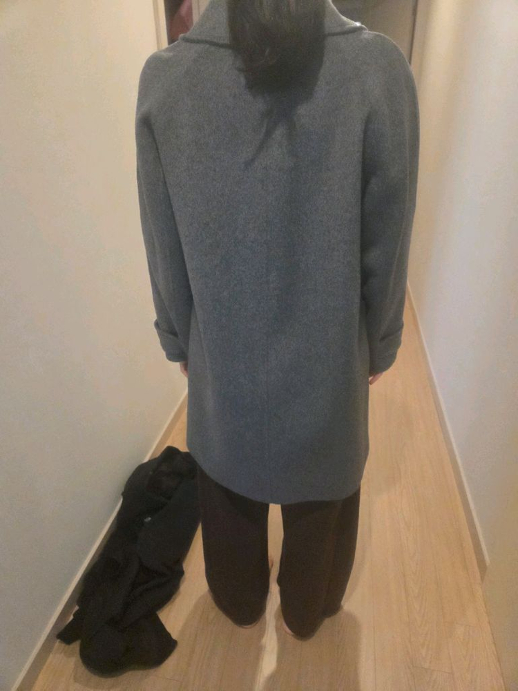 메르시앤에스 캐시미어코트.새상품 이미지