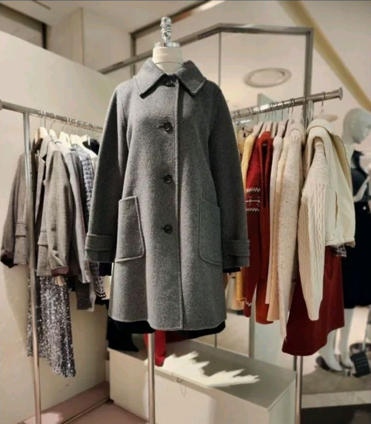 메르시앤에스 캐시미어코트.새상품 이미지