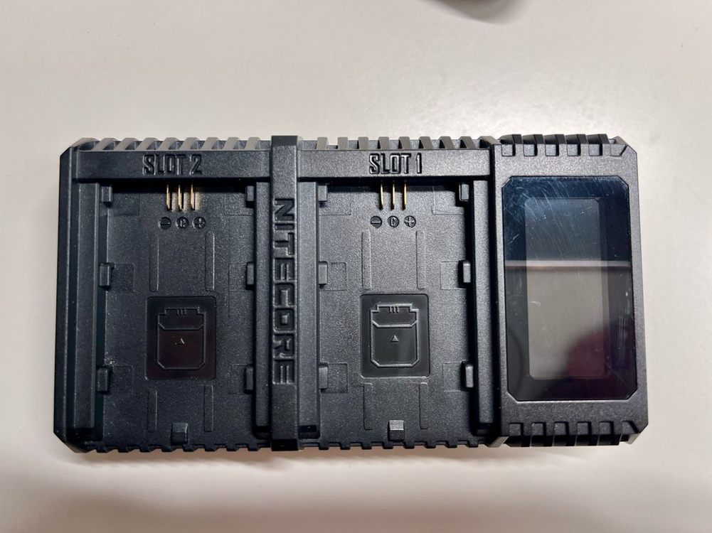 나이트코어 USN4-PRO 소니 FZ100 배터리 듀얼충전기--1