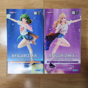 세가 피규리즘 알파 마크로스 프론티어 시간의 미궁 쉐릴 & 란카 피규어 세트 이미지