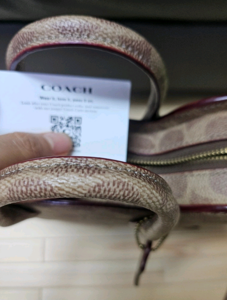 코치 렉시 공룡 백--2