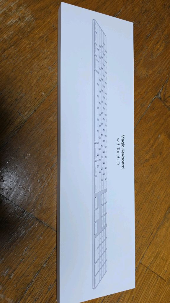 (미개봉) 매직키보드 터치아이디 한글 화이트 USB-C 이미지