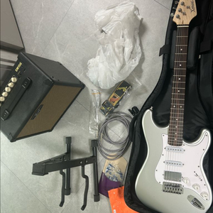 일렉기타 앰프 세트