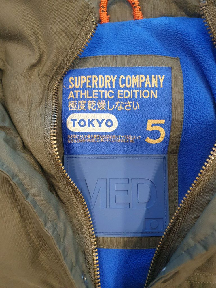 슈퍼드라이 패딩후드--1