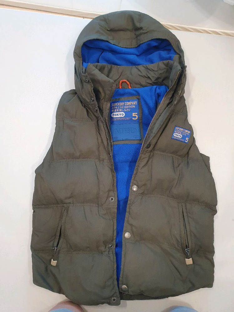 슈퍼드라이 패딩후드--2