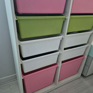 키즈 수납장 세트 이미지