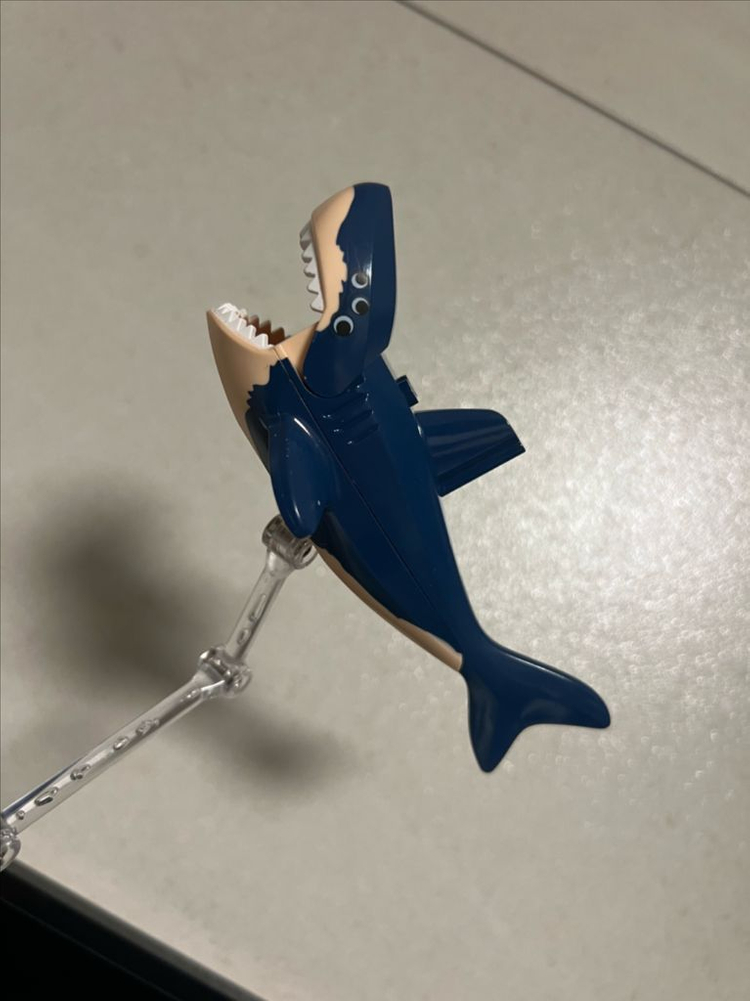 재입고)체인소맨 레제편 빔 상어 모드 레고 호환 피규어 이미지