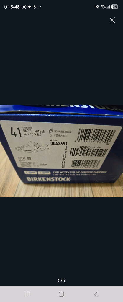 버켄스탁 지제 비르코 플로르 샌들 0043691 41--3