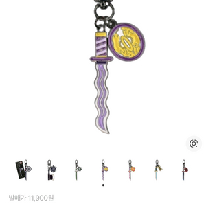 귀멸의 칼날 일륜도 키링 이구로 오바나이 이미지