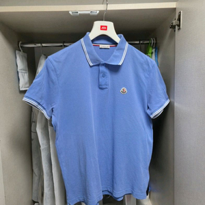 정품 몽클레어 카라 반팔티 105-XL