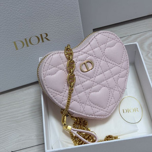 (환연 지연 가방) 디올 카로 하트 체인 마카롱 핑크