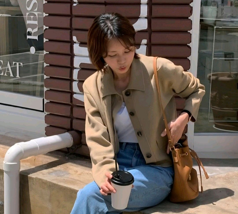 유메르 가디건 ( 배송온 봉투 그대로, 새제품 )--5