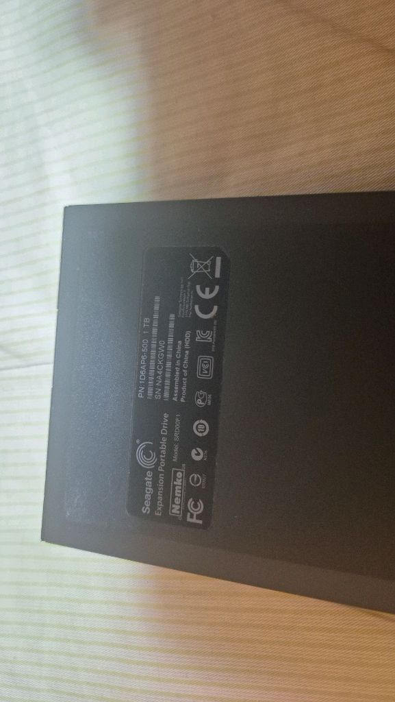 Seagate Expansion Portable Drive 1TB 외장하드 이미지