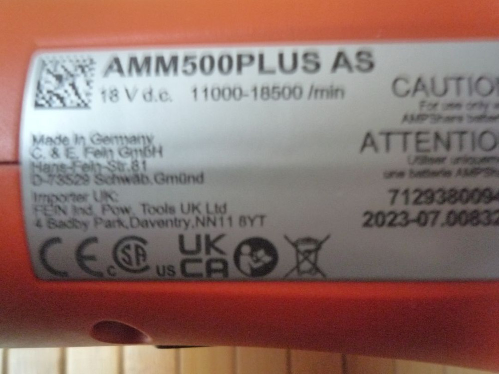 made in germany 파인 18v멀티툴 세트--3