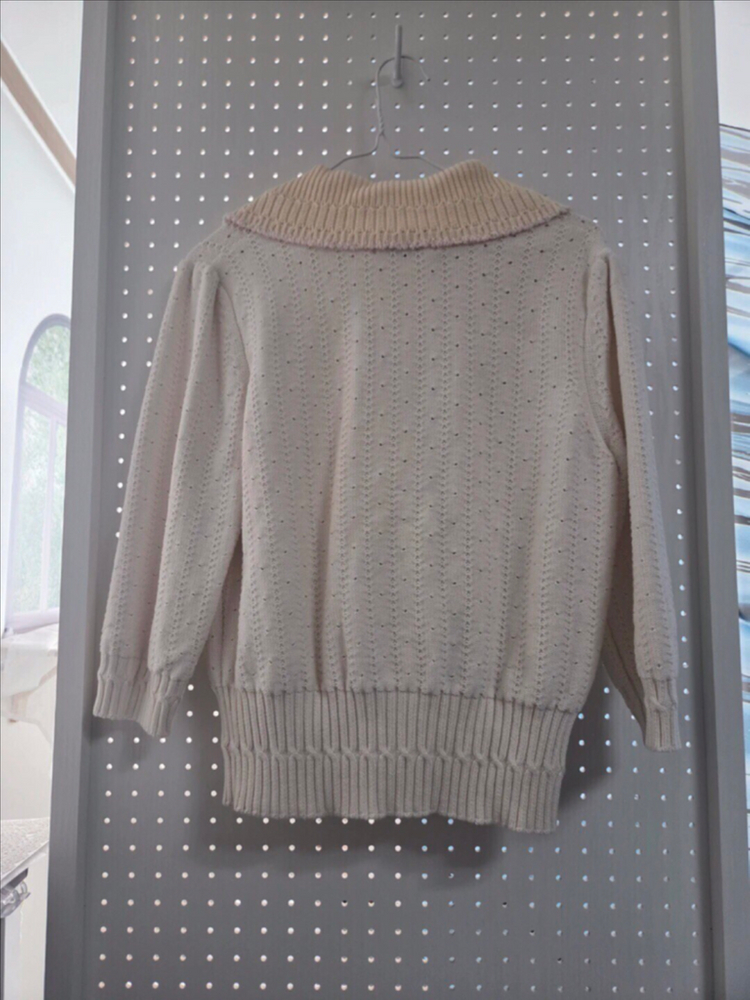 한섬 마인 mine 세일러 카라 니트 프리--4