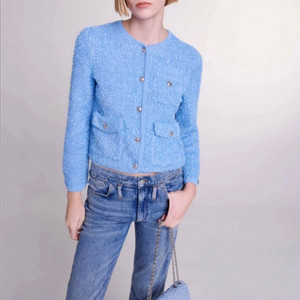 마쥬 maje 부클레 가디건 1사이즈