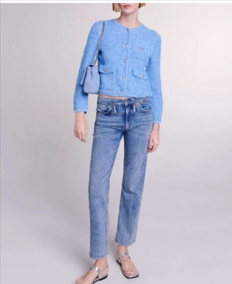 마쥬 maje 부클레 가디건 1사이즈--1