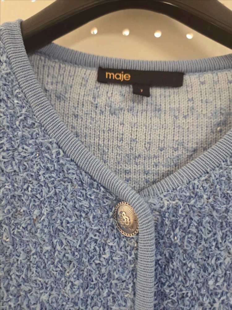 마쥬 maje 부클레 가디건 1사이즈--5