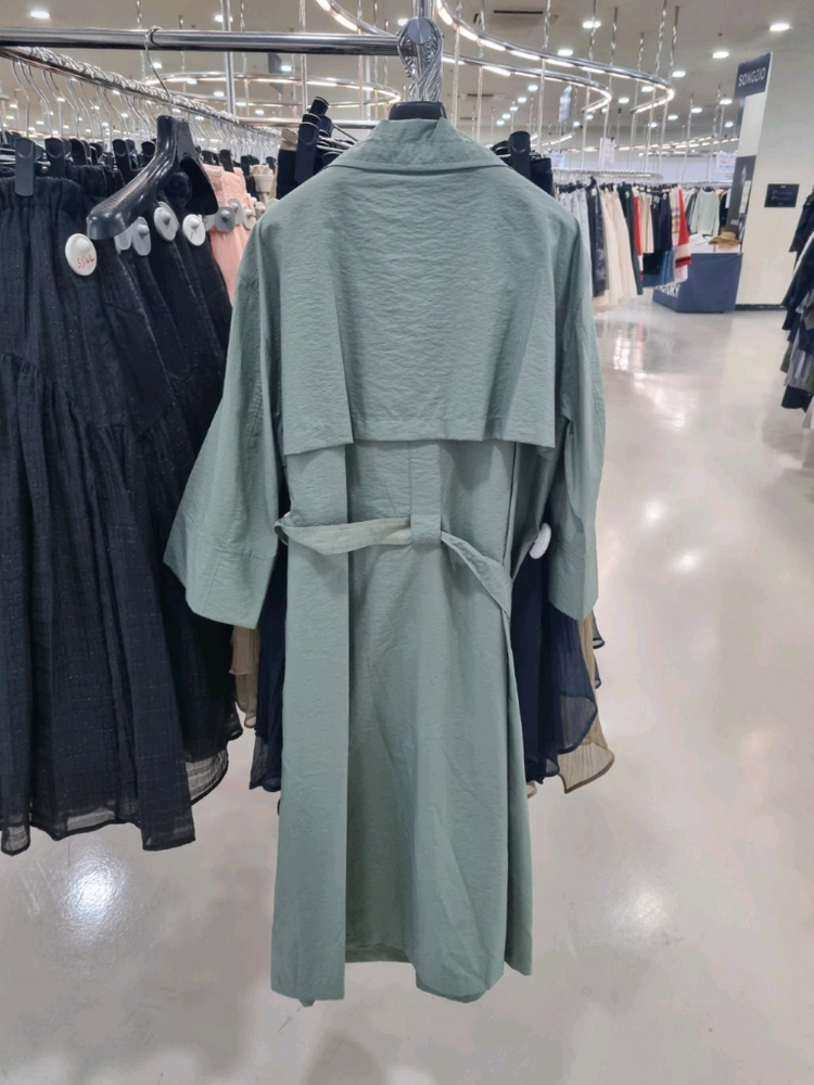 더캐시미어 벨티드 트렌치 코트 55 랑방 타임 마인 시스템 오브제 sjsj--1