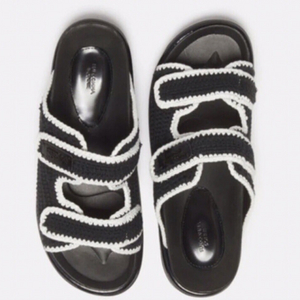 슈콤마보니 25신상 품절대란 니트 슬라이드 샌들 240 (235추천