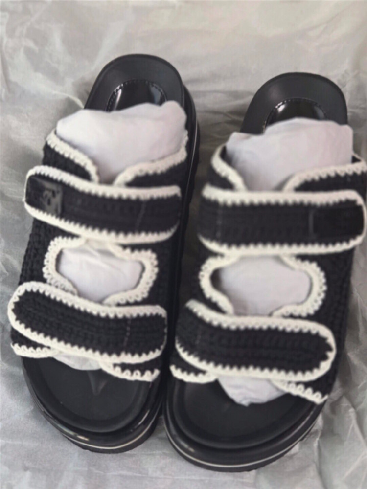 슈콤마보니 25신상 품절대란 니트 슬라이드 샌들 240 (235추천--4