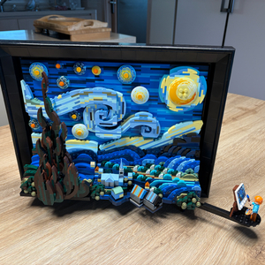 레고 21333 아이디어 빈센트 반 고흐 - 별이 빛나는 밤