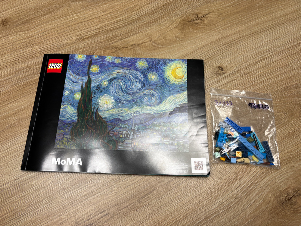 레고 21333 아이디어 빈센트 반 고흐 - 별이 빛나는 밤--1