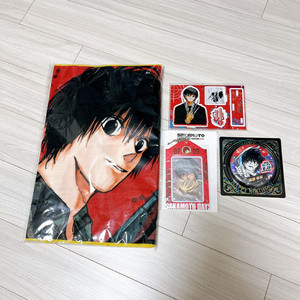 오늘까지급쳐)사카모토데이즈 나구모 타올 카드홀더 디오라마 뱃지 이미지