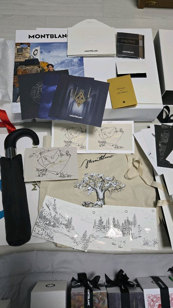 몽블랑 조디악 레드 말띠 르누아르 블루 게츠비 그린 스타워커그린 엘릭서퍼퓸 오렌지 블리썸 만년필잉크 판매합니다--3