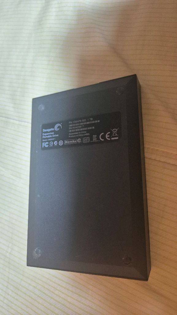 Seagate Expansion Portable Drive 1TB 외장하드입니다 이미지