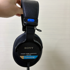 소니 MDR-7506 모니터링 헤드폰 (패드 교체)