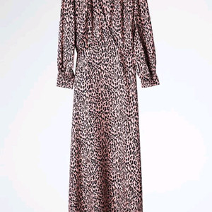 Zadig&Voltaire 핑크 호피 롱 원피스 36