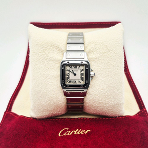 까르띠에 산토스 갈베 스틸 스몰사이즈