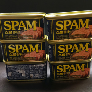 스팸 클래식 200g 6개