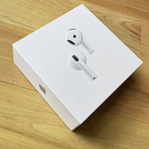 애플 에어팟 AirPods 4 액티브 노이즈 캔슬링 모델 미개봉 새상품 이미지