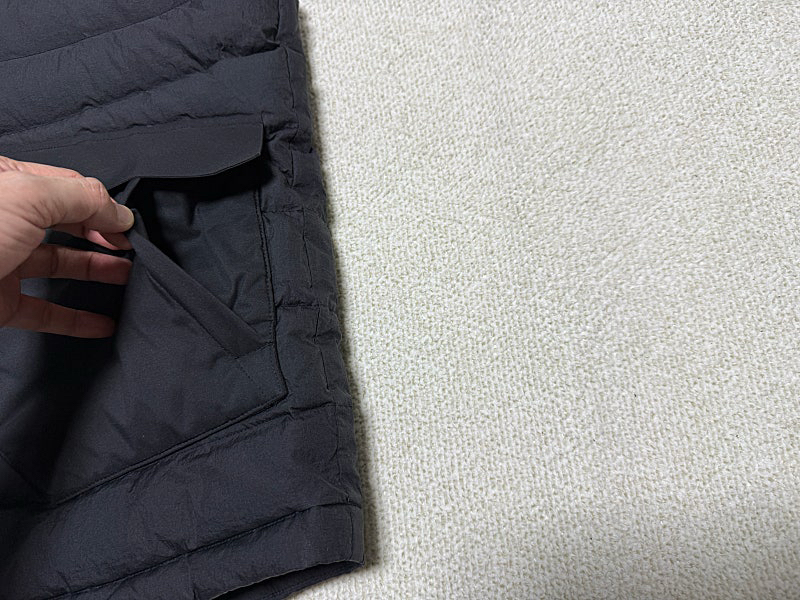 내셔널지오그래픽 구스다운 패딩 조끼 남성용 100사이즈--3