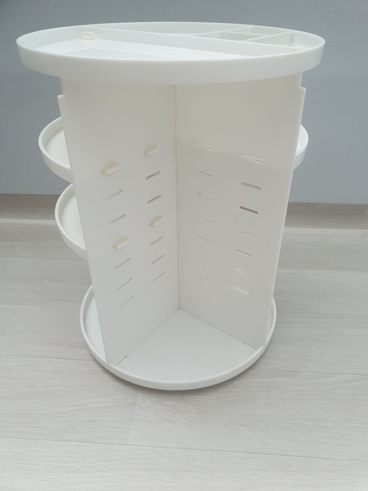 (상태좋음)화장품 회전 정리대--2