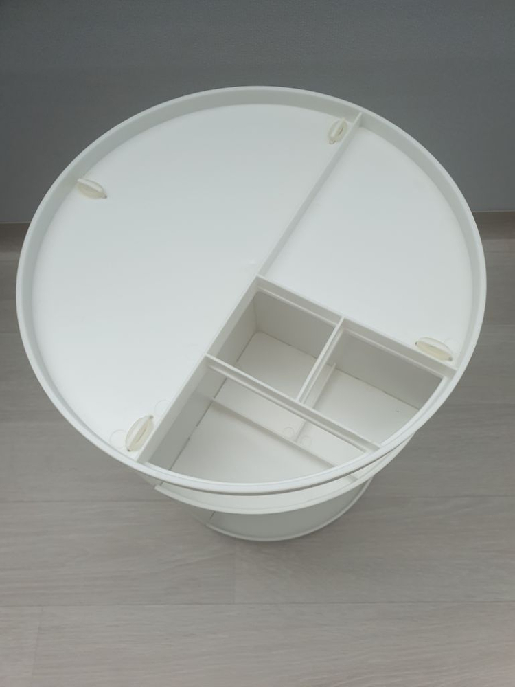 (상태좋음)화장품 회전 정리대--3