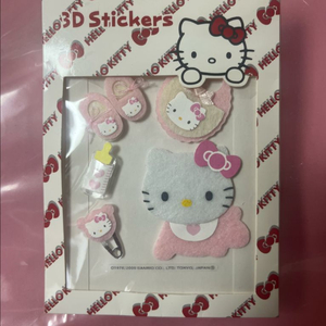 키티베이비 3D 스티커