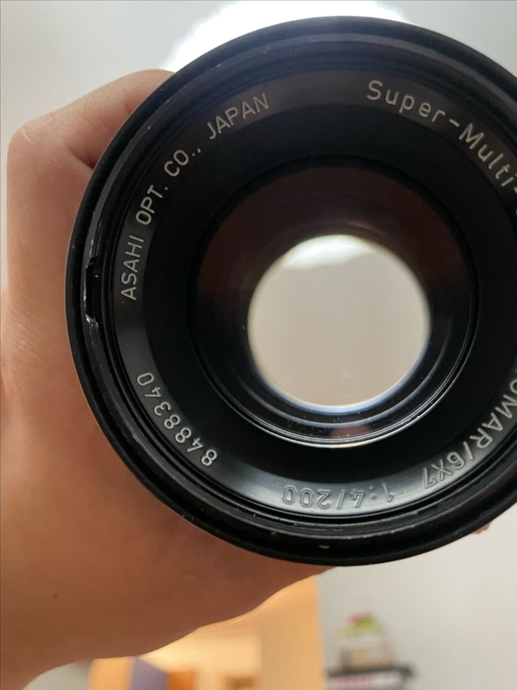 펜탁스67 200mm 렌즈 이미지