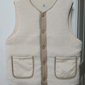 양털 패딩 조끼 새상품