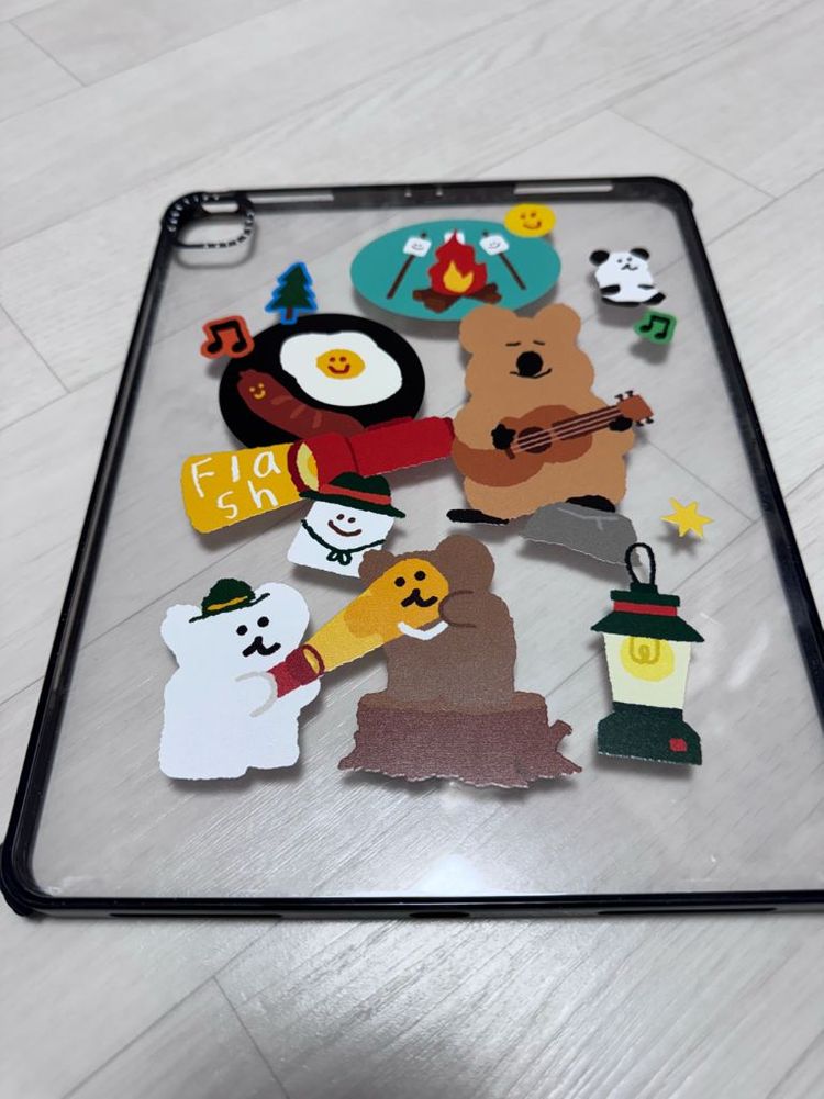 태블릿 케이스 + 파우치 세트 아이패드 5세대 12.9인치 이미지