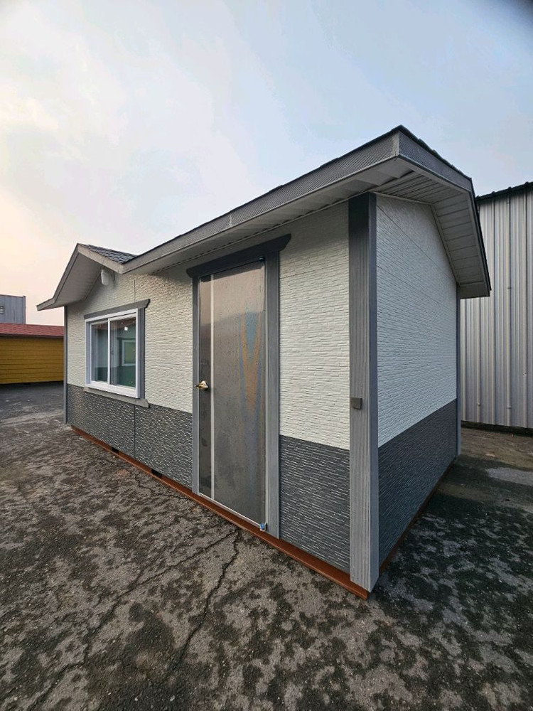 저렴한 3*6 농촌체류형쉼터, 이동식주택, 농막, 세컨하우스, 컨테이너 850만원 이미지