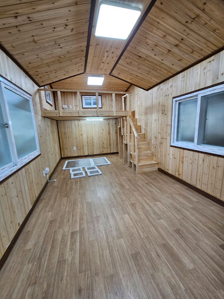 고급 3*7 복층 다락형 농막, 농촌체류형쉼터, 이동식주택, 세컨하우스,컨테이너 1500만원--6