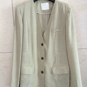 프론트로우 드라마 수트 셋업(자켓 반바지 + 린넨 긴바지 새상품) 전부 포함가