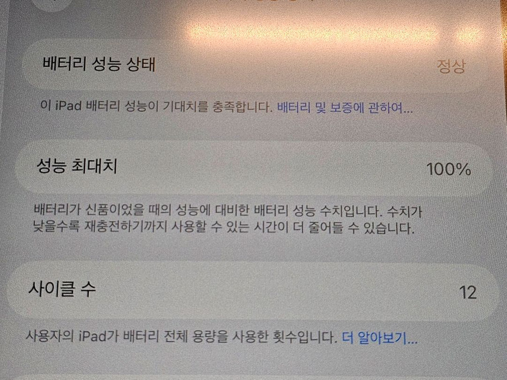 이번년구매 아이패드11인치 m3 128gb 셀룰러 새거팝니다--6