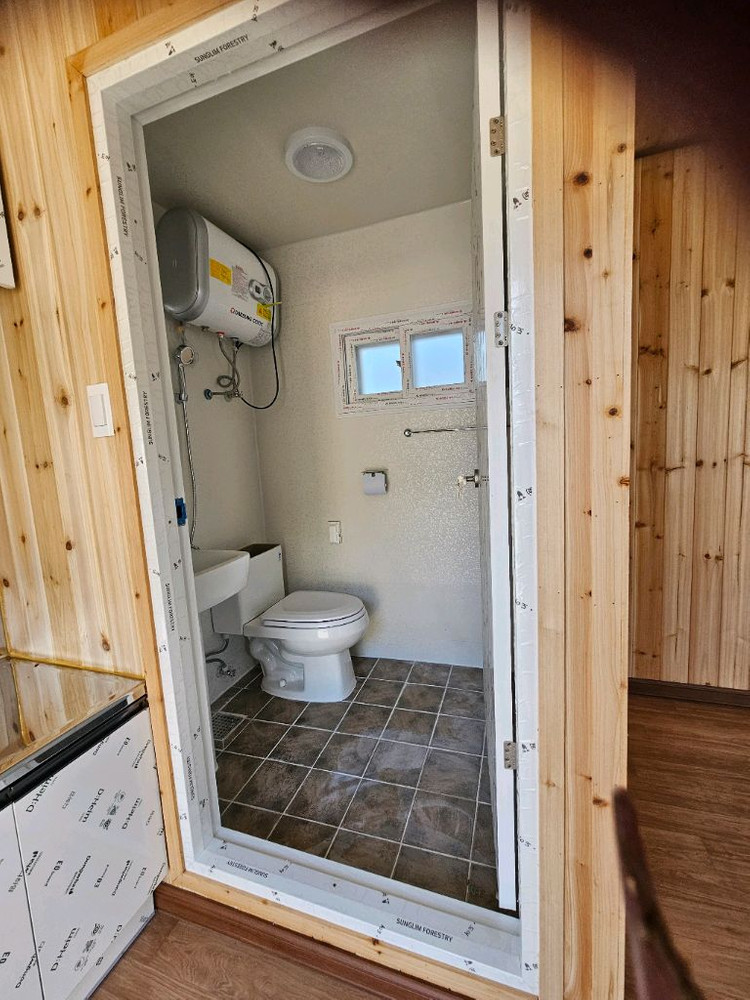 고급 3*6 농촌체류형쉼터, 농막, 이동식주택, 세컨하우스, 컨테이너 950만원--5