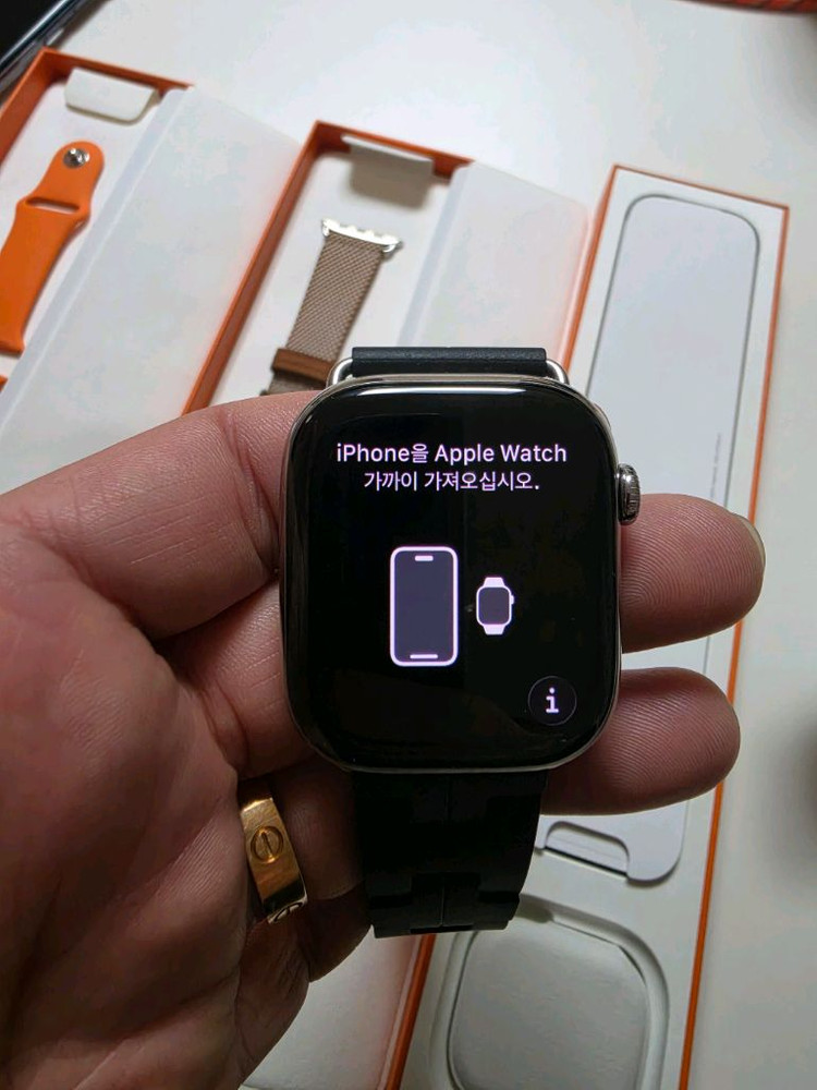 애플워치 시리즈 10 46 에르메스 이미지